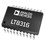 LT®8316 600 „Vin“ mikropower „No-Opto“ izoliuotas „flyback“ valdiklis